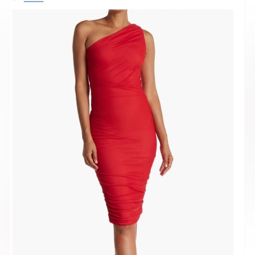 Red cocktail dress, NWT